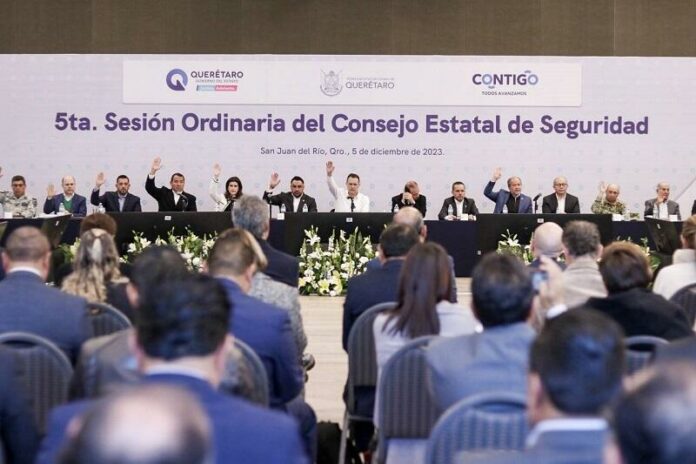 San Juan del Río anfitrión de la Sesión del Consejo Estatal de Seguridad