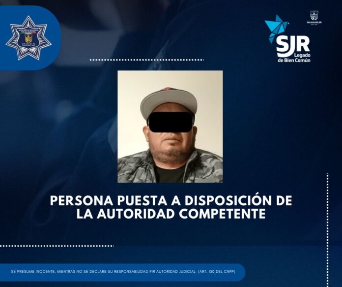 Detienen a un hombre por presunta violencia familiar en San Juan del Río