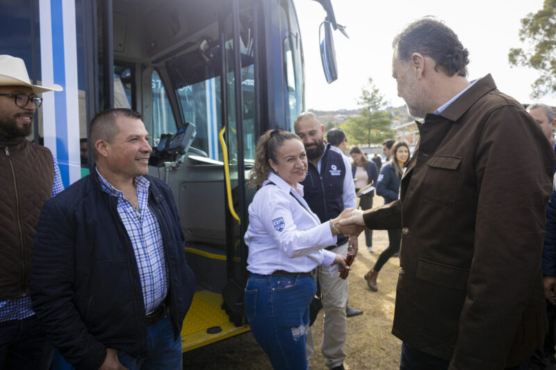 Arranca ruta Qrobus, Corregidora - Huimilpan, con beneficios para 10 comunidades cercanas