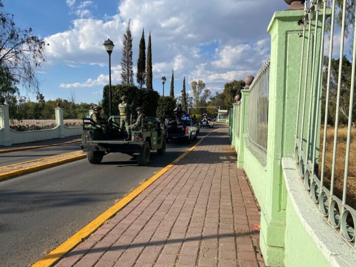 Despliegan Ejército y Guardia Nacional para reforzar seguridad en Querétaro