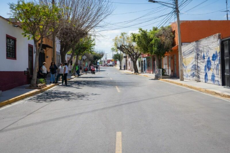 Mauricio Kuri entrega mejoras en infraestructura urbana en el centro de San Juan del Río