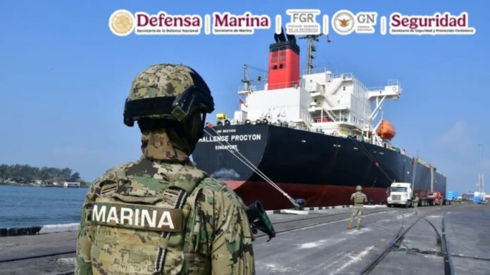 Aseguran histórico cargamento de 10 millones de litros de diésel en Tamaulipas