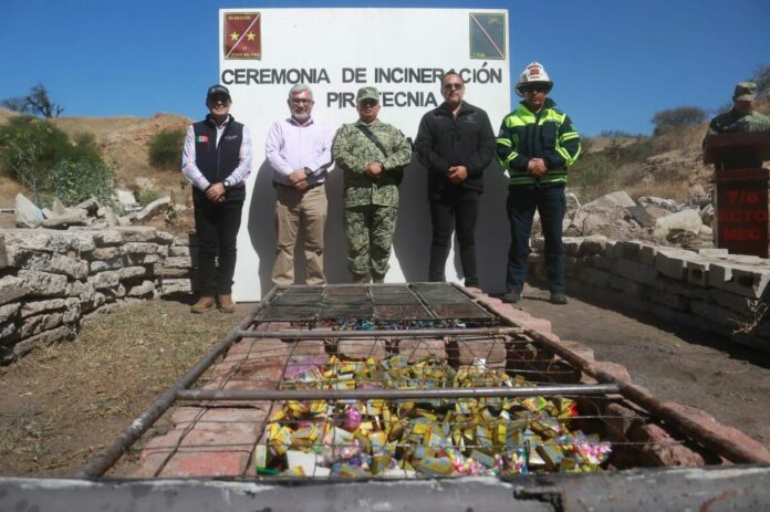 Aseguran y destruyen 400 kilogramos de productos pirotécnicos en San Juan del Río