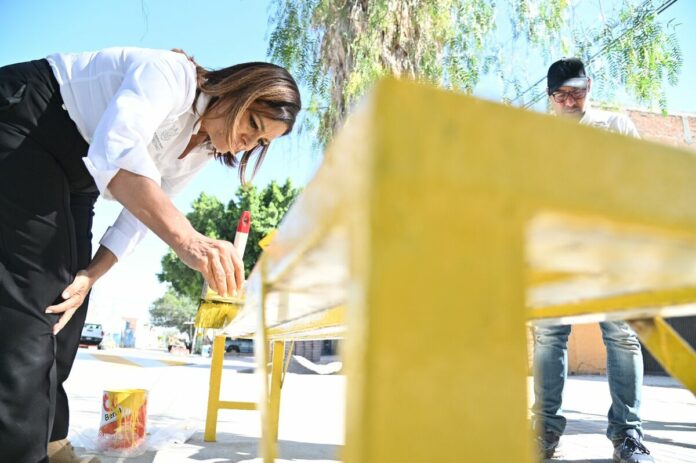 CEI recupera área recreativa en La Sierrita con programa Voluntarios Contigo