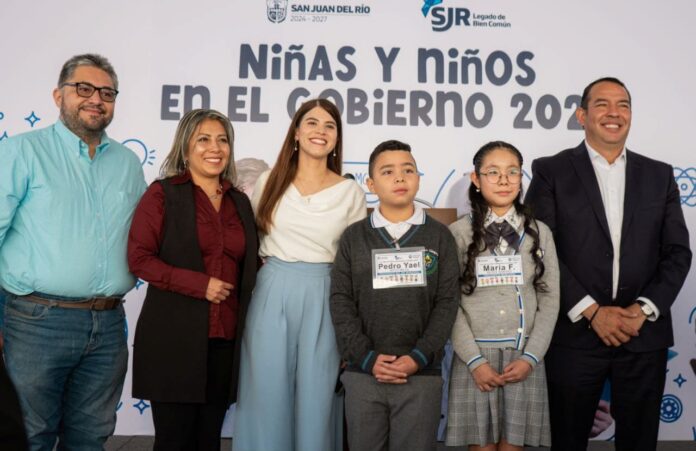 María Fernanda Reyes, Niña Presidenta de San Juan del Río, exige inclusión y seguridad para la infancia