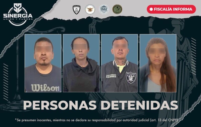 Detenidas 13 personas durante cateos en San Juan del Río y Amealco
