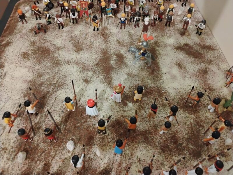 Exposición "Querétaro en la Historia" con Playmobil llega al Museo de Arte