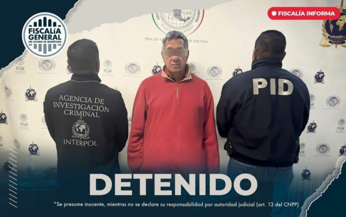 Fiscalía de Querétaro logra captura internacional de sujeto por violencia digital