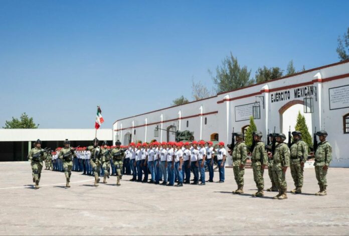 Se llevó a cabo la Ceremonia de Toma de Protesta de Bandera del Servicio Militar Nacional