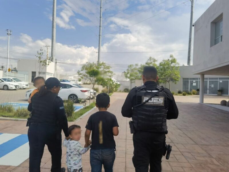 Mujer es detenida en San Juan del Río por presunta agresión hacia sus sobrinos