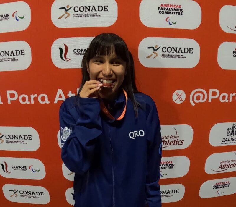 Paratletas de Querétaro ganan 9 medallas en evento internacional en Jalisco