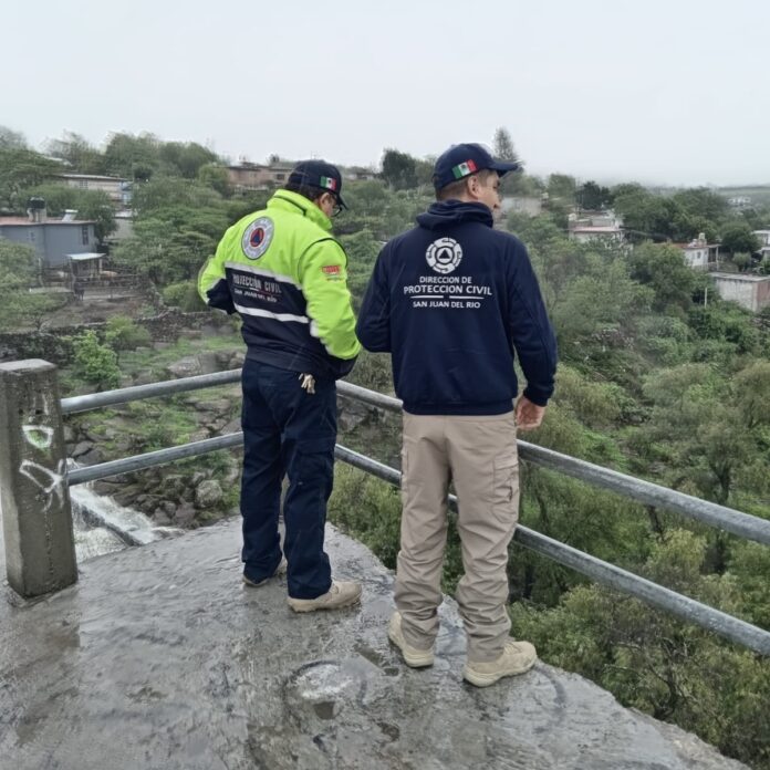 Presa El Coto en San Juan del Río realiza desfogue controlado sin riesgo para población
