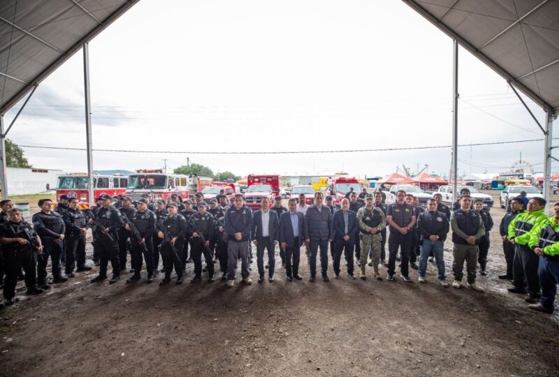 San Juan del Río implementa operativo con 290 elementos para seguridad de Feria Ganadera 2025
