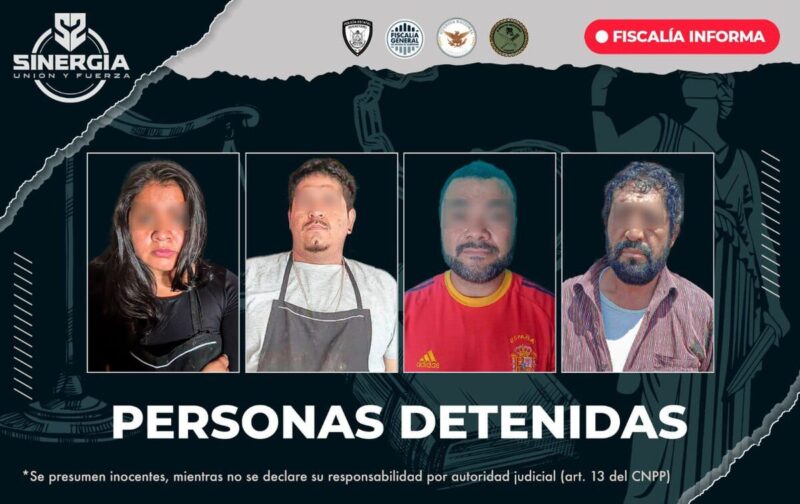 FGE Detiene a 8 personas y asegura inmuebles en operativo "Sinergia" en San Juan del Río