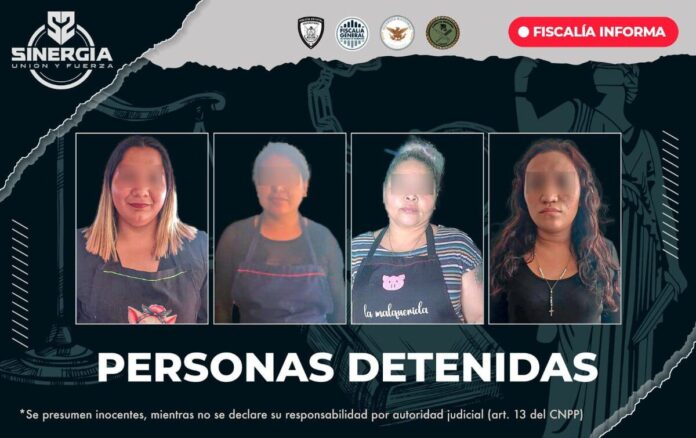 FGE Detiene a 8 personas y asegura inmuebles en operativo 