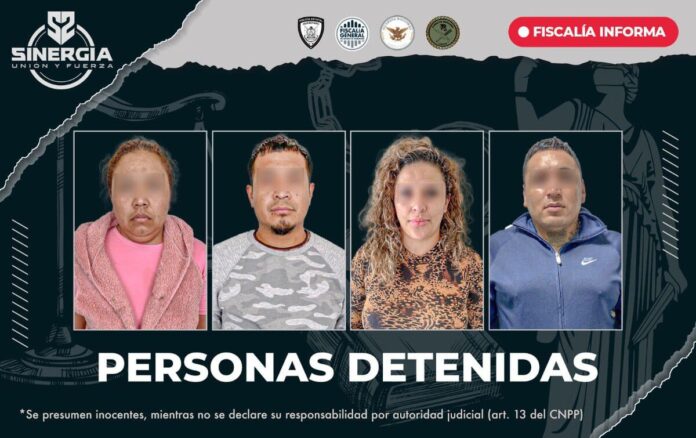 FGE Detiene a 8 Personas en Cateos por Narcomenudeo en Pedro Escobedo