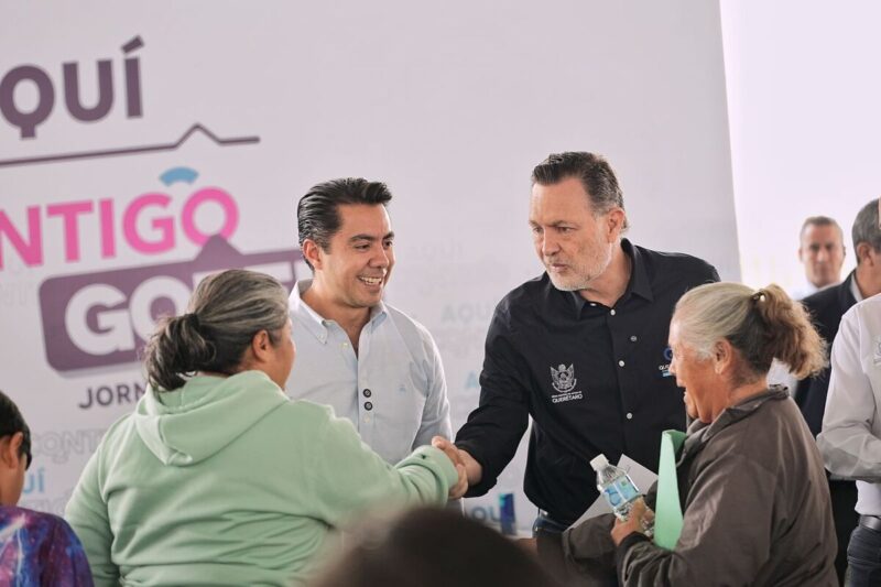 Felifer Macías participa en Jornada "Aquí Contigo" en Querétaro