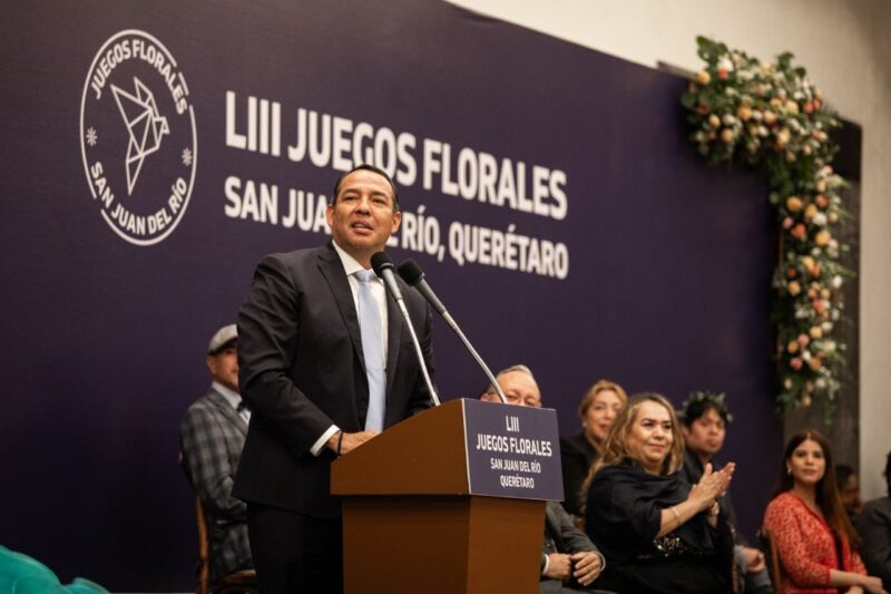 Juegos Florales honran la identidad cultural de San Juan del Río
