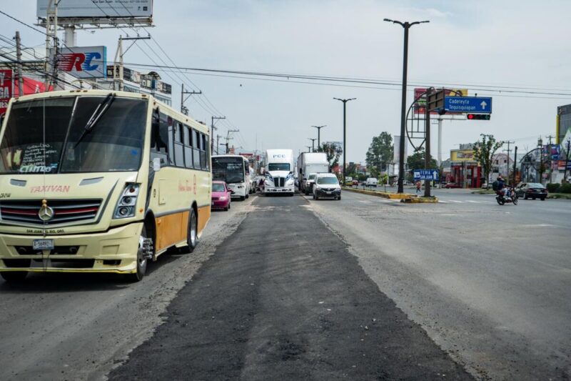 Rehabilitación de Avenida Paseo Central en San Juan del Río cuenta con 15% de avance