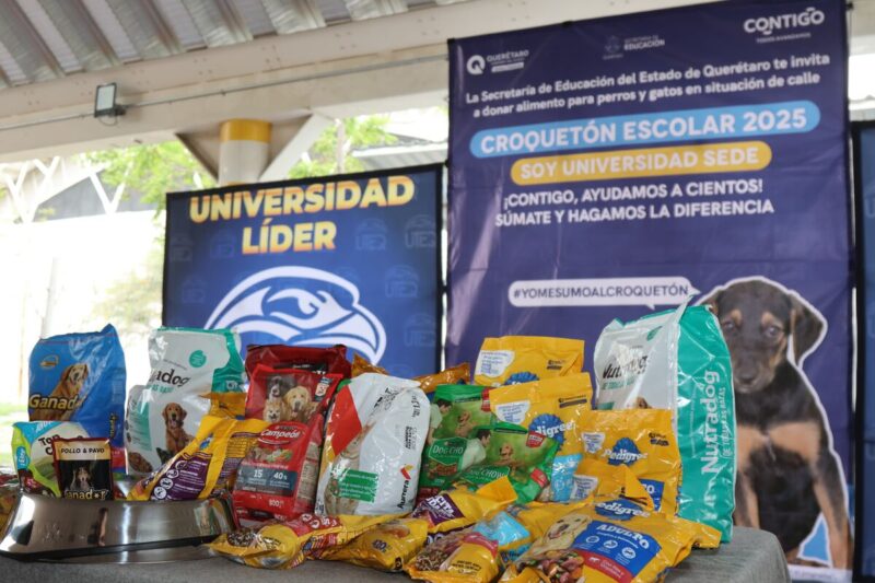 SEDEQ Entrega Donativos del "Croquetón Escolar 2025" y Fomenta Conciencia Animal