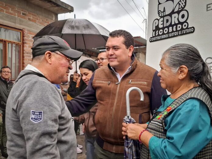 Arrancan obra de infraestructura social en El Chamizal, Pedro Escobedo