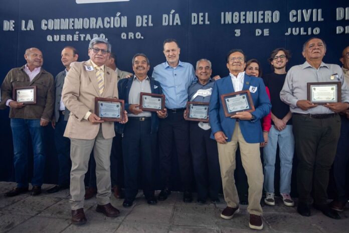 Colegio de Ingenieros Civiles, clave en el desarrollo de Querétaro: Mauricio Kuri