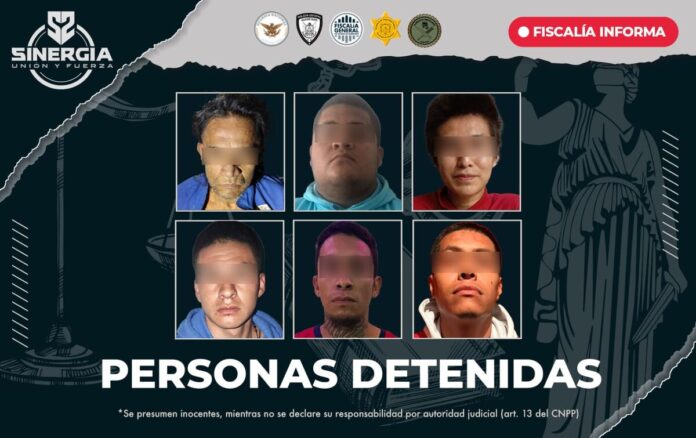 Fiscalía realiza 19 cateos y asegura a 13 personas en Zona Metropolitana de Querétaro