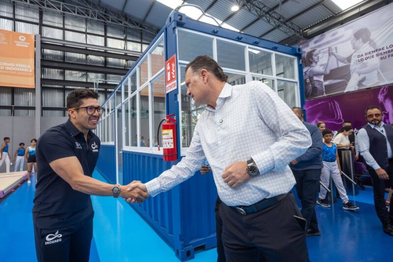 Gobernador Kuri inaugura Pabellón de Alto Rendimiento en Parque Querétaro 2000