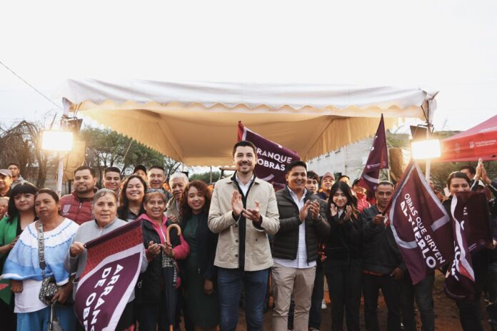 Gobierno municipal anuncia construcción de red de drenaje sanitario en La Charretera, Tequisquiapan