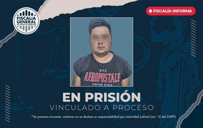 Hombre vinculado a proceso y en prisión por homicidio calificado en Huimilpan