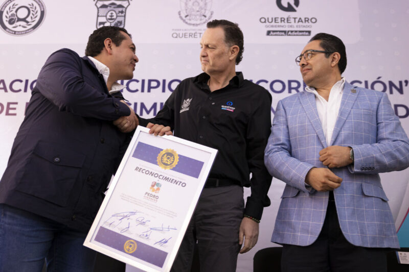 Municipio de Pedro Escobedo recibe reconocimiento por fortalecer su sistema anticorrupción