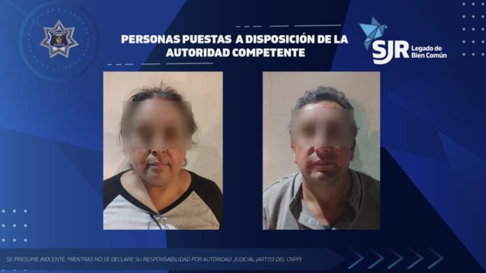 SSPM-SJR detiene a dos personas por presunto fraude en compraventa de vehículo