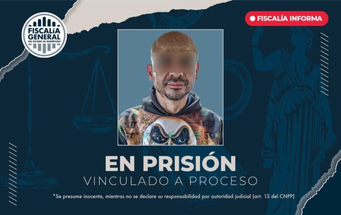 Vinculado a proceso y en prisión por homicidio calificado en Corregidora