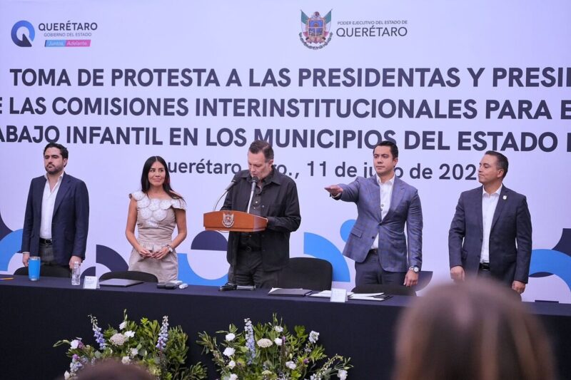 Querétaro impulsa erradicación del trabajo infantil en los municipios