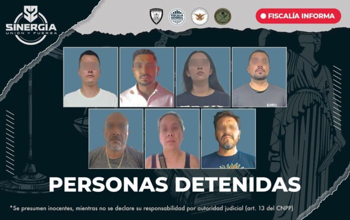 Fiscalía de Querétaro detiene a 7 personas en operativos antidrogas
