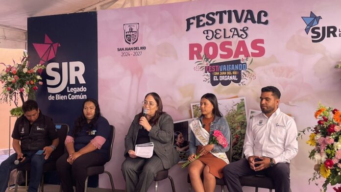 Impulsan el turismo con el Festival de las Rosas en San Juan del Río