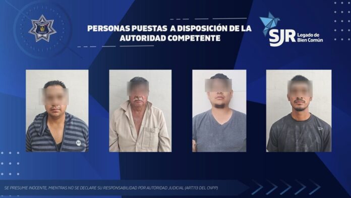 Detienen a 4 por “rescatar” cuatrimoto asegurada en La Valla, SJR