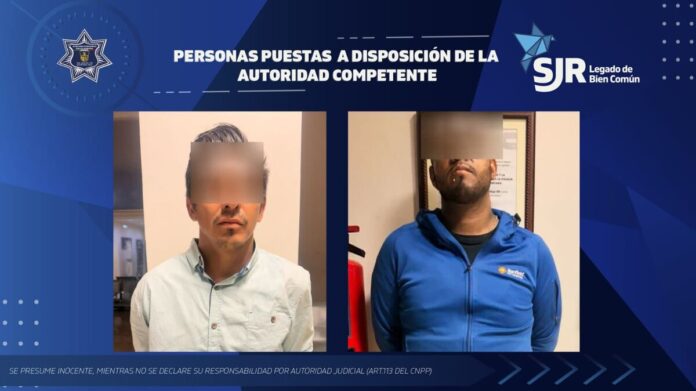 Policía de SJR asegura a dos sujetos por por delitos contra la salud en el Centro