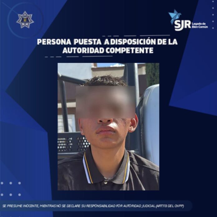 Policía de SJR detiene a joven por allanamiento de morada