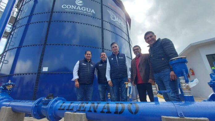 Pozo y tanque de agua en Viveros beneficiará a miles de familias de San Juan del Río