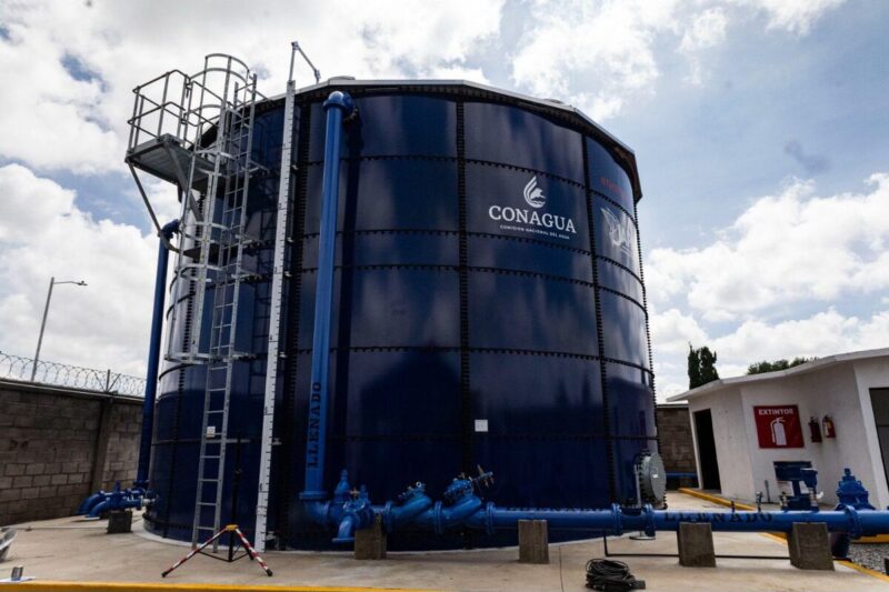 Pozo y tanque de agua en Viveros beneficiará a miles de familias de San Juan del Río
