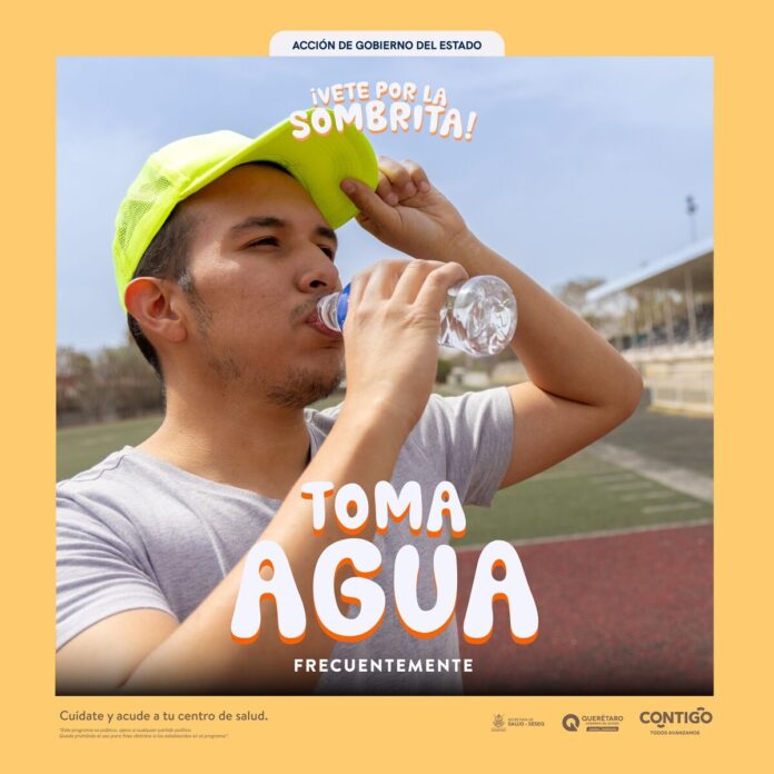 Secretaría de Salud insta a seguir recomendaciones por temporada de calor en Querétaro