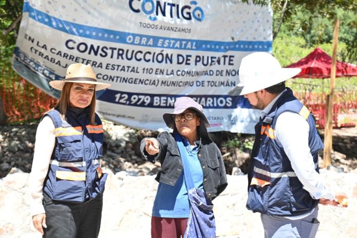 CEI restablece paso peatonal en Nogales, Tolimán, tras desbordamiento de río