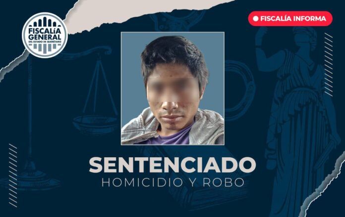Fiscalía consigue condena de 15 años de prisión por homicidio y robo