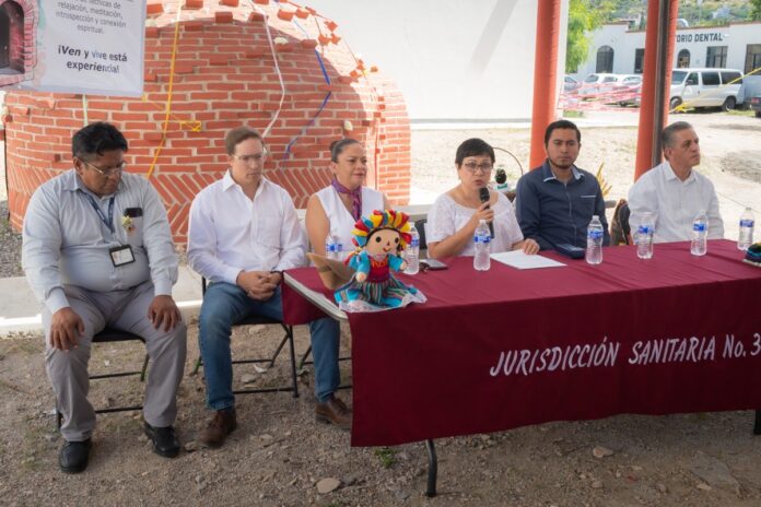 Inaugura Secretaría de Salud Temazcal en el Centro de Salud Tolimán
