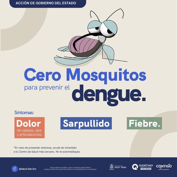 La población debe ser partícipe en combate al dengue