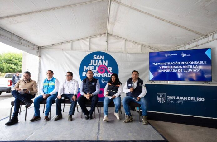 Gobierno de San Juan del Río ha preparado acciones preventivas para evitar afectaciones por lluvias