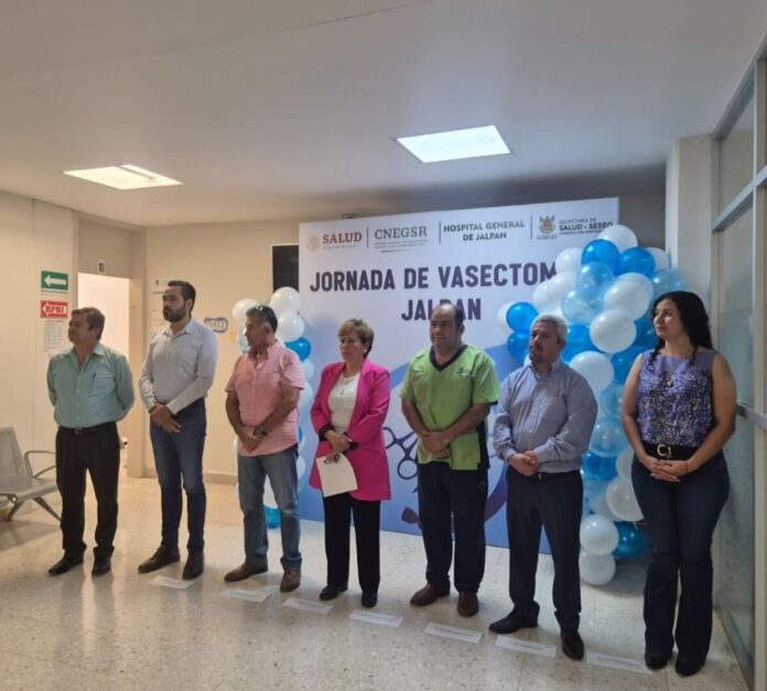 Realiza SESA Jornada de vasectomía sin bisturí en Jalpan