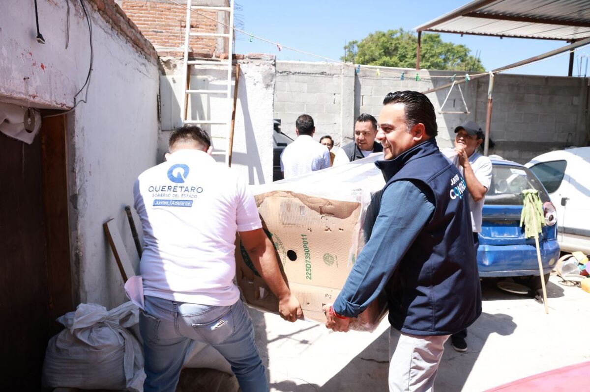 SEDESOQ finaliza entrega de enseres a familias afectadas por las lluvias -  Al Minuto Noticias Querétaro