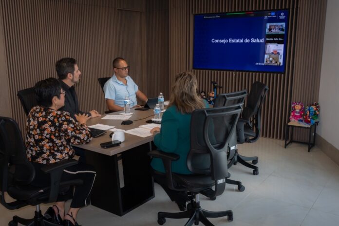 Secretaría de Salud encabeza reunión del Consejo Estatal de Salud